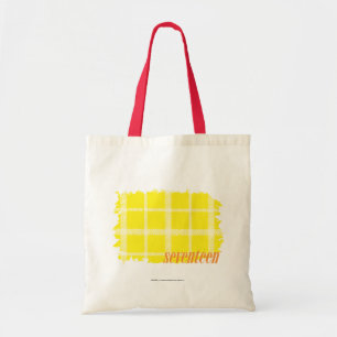 Plaid Yellow 3 Tote Bag