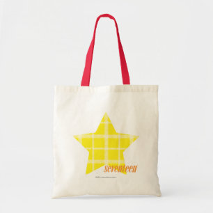Plaid Yellow 4 Tote Bag