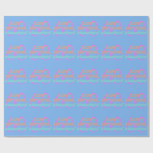 Plain 60th Birthday Wrapping Paper