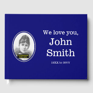 Plain and Minimal Memories Guestbook