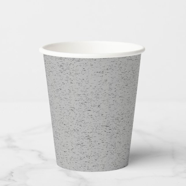 Plain Ash Colour Paper Cups (Front)