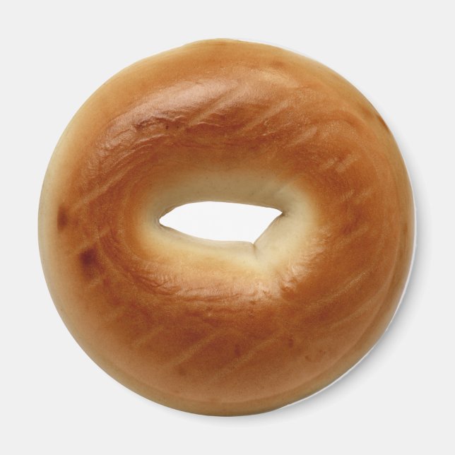 Plain Bagel Magnet (Front)