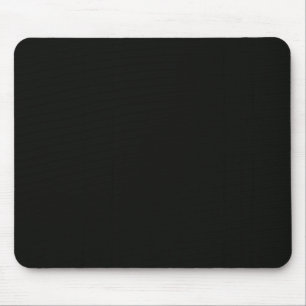 Plain Blank Black Grey DIY add quote text photo Mouse Pad