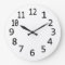 Plain Blank Numbered Clock to Design Your Own, DIY