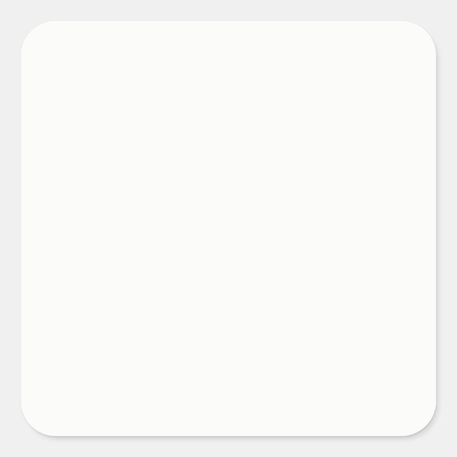 Plain Blank Template easy CUSTOMIZE add text photo Square Sticker (Front)