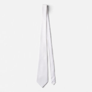 Plain blank white tie for you to design your own
