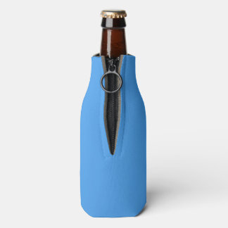 Plain Blue Lightning colour Bottle Cooler