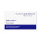 Plain Blue & White Stylish Business Card