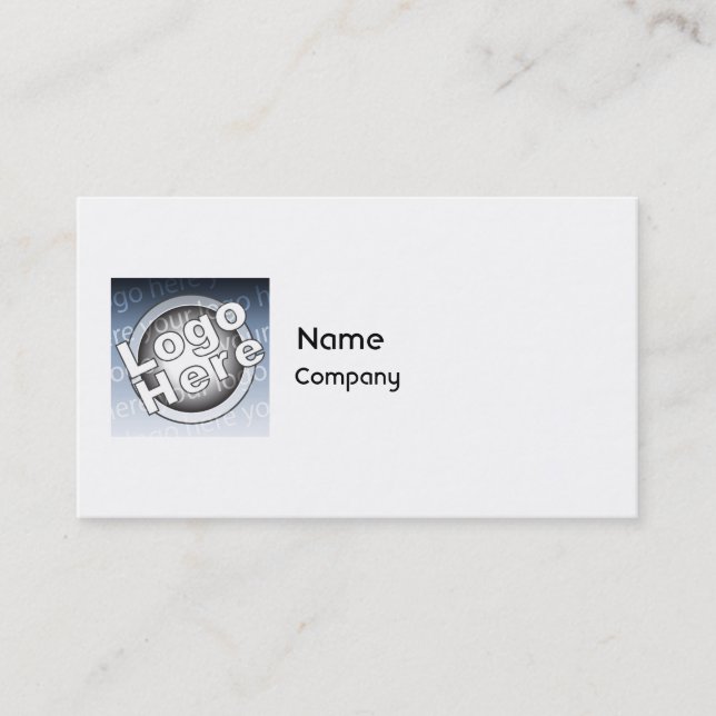 Plain - Business Card (Front)