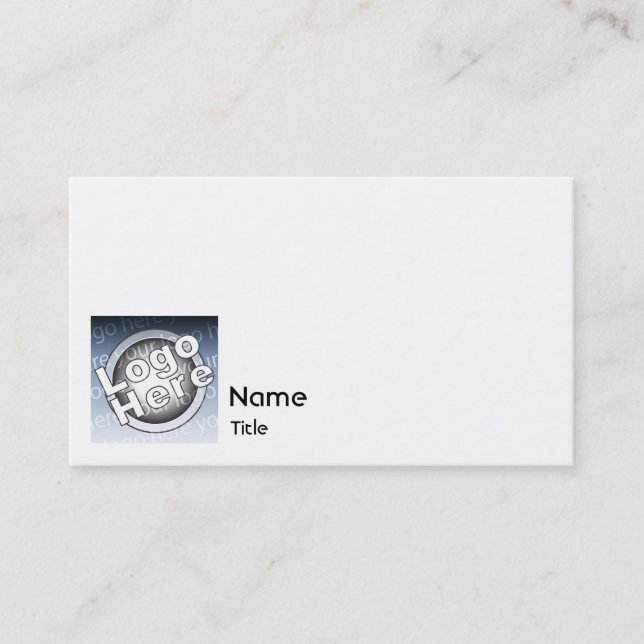 Plain - Business Card (Front)