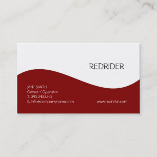 Plain Business Card