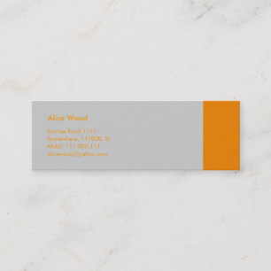 Plain Business Card