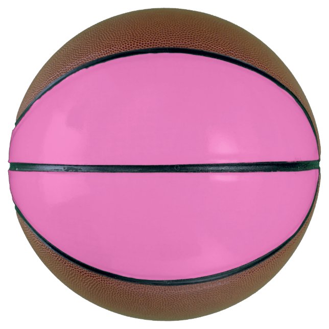 Plain color hydrangea pink basketball (Front)
