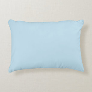 Plain color solid cloudy light blue decorative cushion