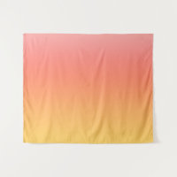 Plain colors - Yellow to Misty Pink ombre