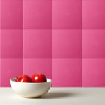 Plain colour french rose hot pink ceramic tile<br><div class="desc">Plain colour french rose hot pink design.</div>