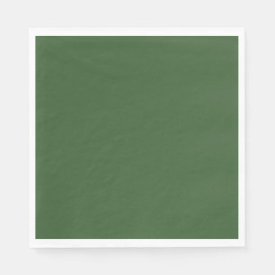 Plain colour grape leaves green napkin