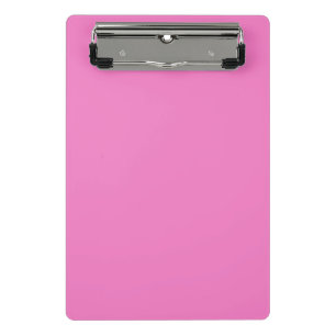 Plain colour hydrangea pink mini clipboard