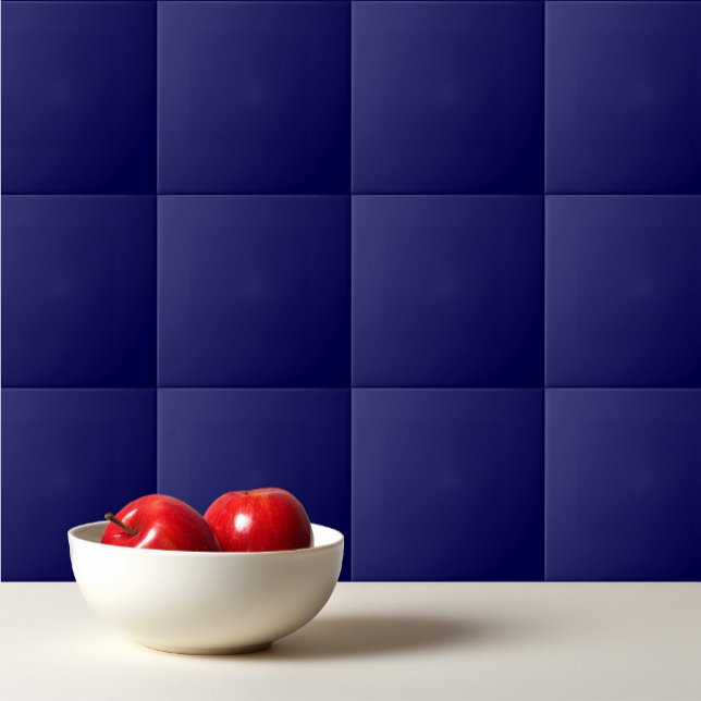 Plain colour midnight blue ceramic tile (Creator Uploaded)