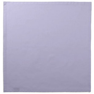 Plain colour solid heather pastel purple napkin