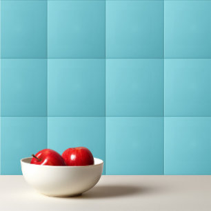 Plain colour waterfall aqua blue ceramic tile