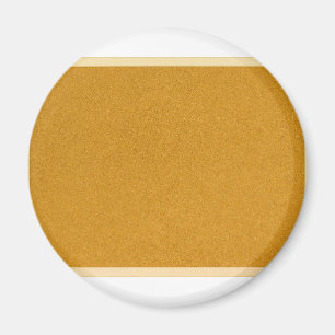 Plain cork board magnet