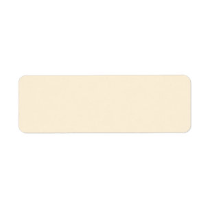 Plain cream or ivory background blank custom label return address label