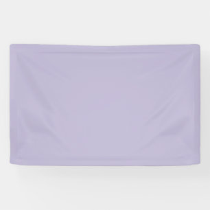 Plain dusty lavender solid colour banner