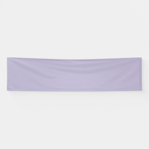 Plain dusty lavender solid colour banner