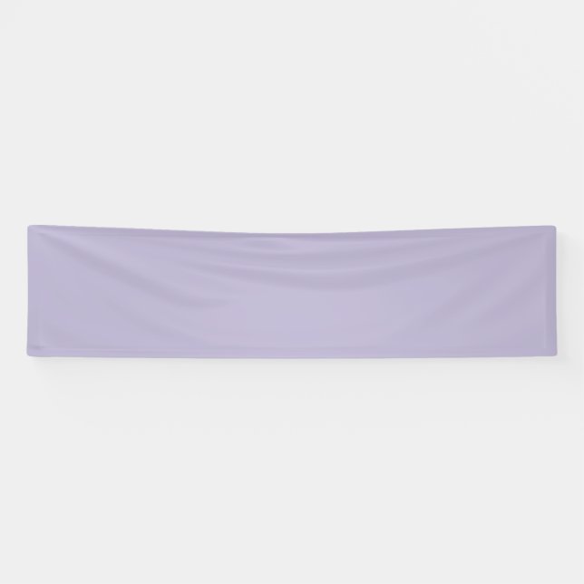 Plain dusty lavender solid colour banner (Horizontal)