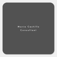 Plain Elegant Black Minimalist Modern