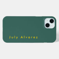 Plain Elegant Minimalist Add Name