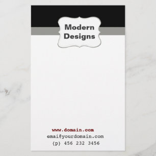 Plain Elegant Modern Designs Simple Shape Flyer
