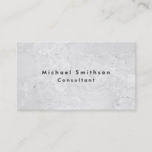 Plain Elegant Modern Grey Wall Texture Business Card