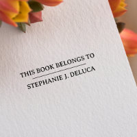 PLAIN ELEGANT THIS BOOK BELONGS TO ADD YOUR NAME