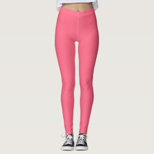 Plain Flamingo Love Hot Pink leggings