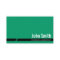Plain Green Physician Assistant Business Card