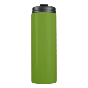 Plain Green Thermal Tumbler