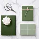 Plain Green Wrapping Paper Sheets<br><div class="desc">Simple 3 tone wrapping paper featuring a dark forest green,  mid green,  and a sage green. Perfect for all of life's occasions including christmas,  birthdays,  baby showers,  etc.</div>