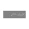 Plain Grey Wall Texture Mini Business Card
