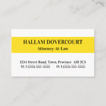 Plain Law Professional Business Card