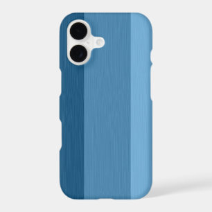 Plain Light Sky Blue and  Steel Blue Stripes