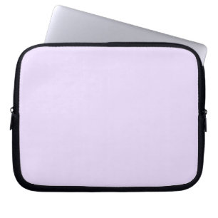 Plain Lilac Background Laptop Sleeve