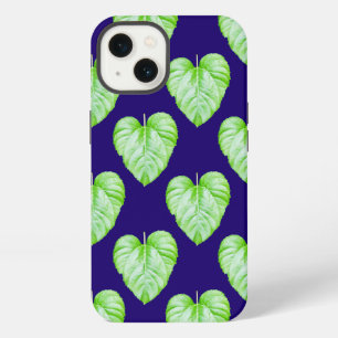 Plain lovely leaves iPhone 13 case