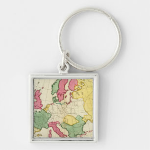 Plain map Europe Key Ring