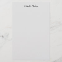 Plain Minimalist Modern Handwriting Calligraphy