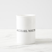 Plain Modern Black & White Minimalist