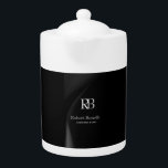 Plain Modern Grey Monogram Initials Name<br><div class="desc">Are you looking for a simple,  minimalist,  attractive design? This design that will grab people's attention right away,  but not too complicated,  is for you.</div>