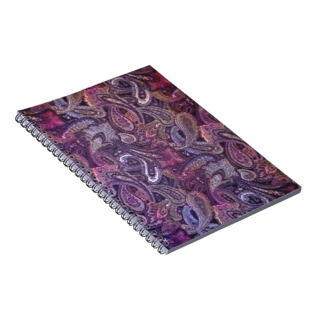 Plain Paisley 3 Notebook (Right Side)