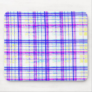 Plain Plaid 3q Mouse Pad